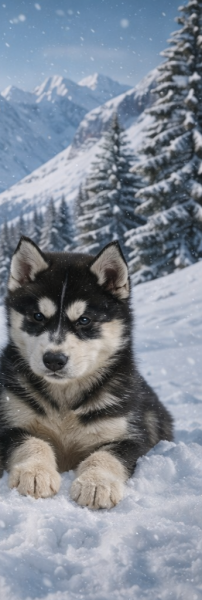 Siberian Husky - Chiots huskys sibérien Lof - Des loups de la côte d'albâtre