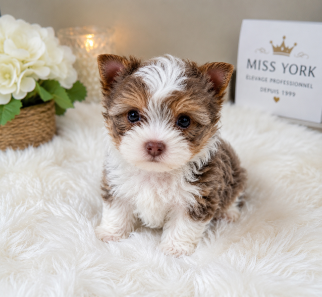 Yorkshire Terrier - Yorkshire colorés rares Biro & Lilas Merle - Miss York
